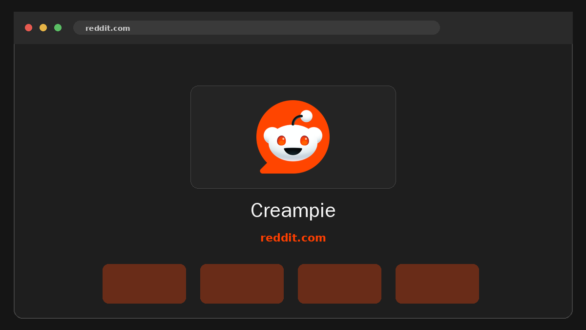 Creampie · Förhandsvisning av