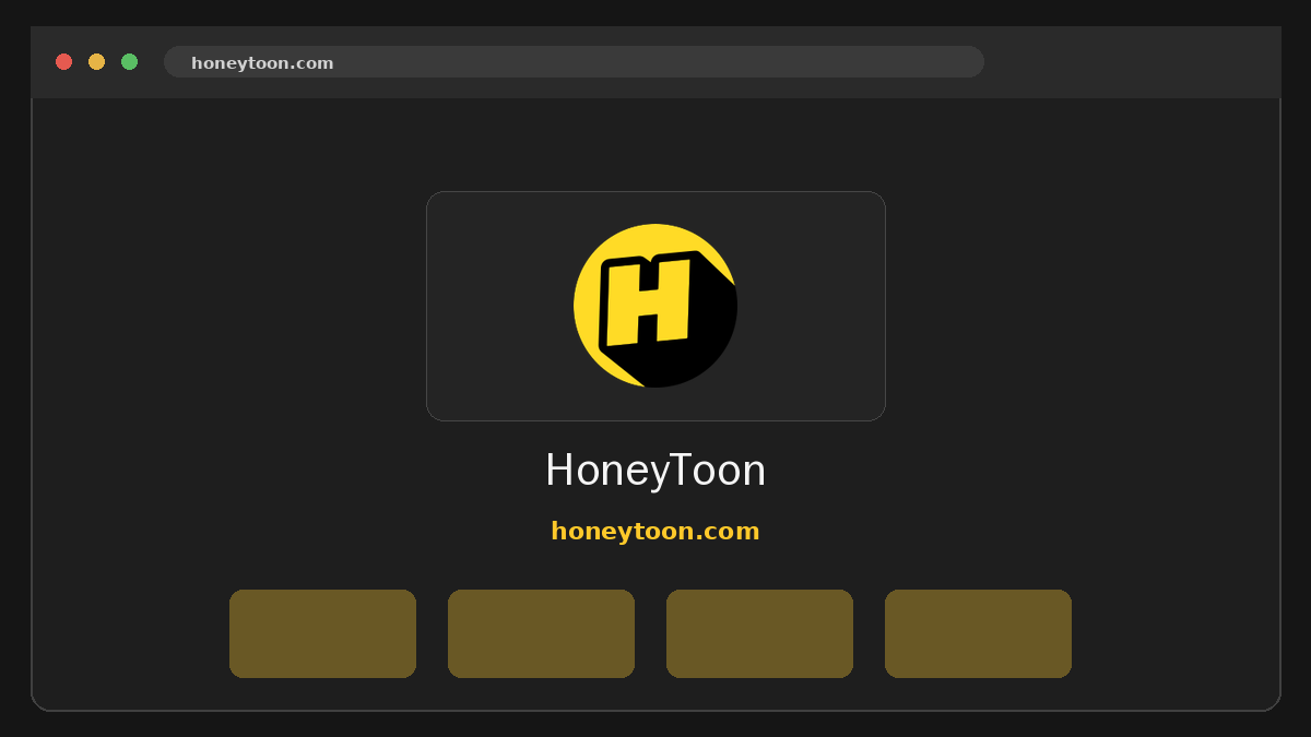 HoneyToon · Förhandsvisning av