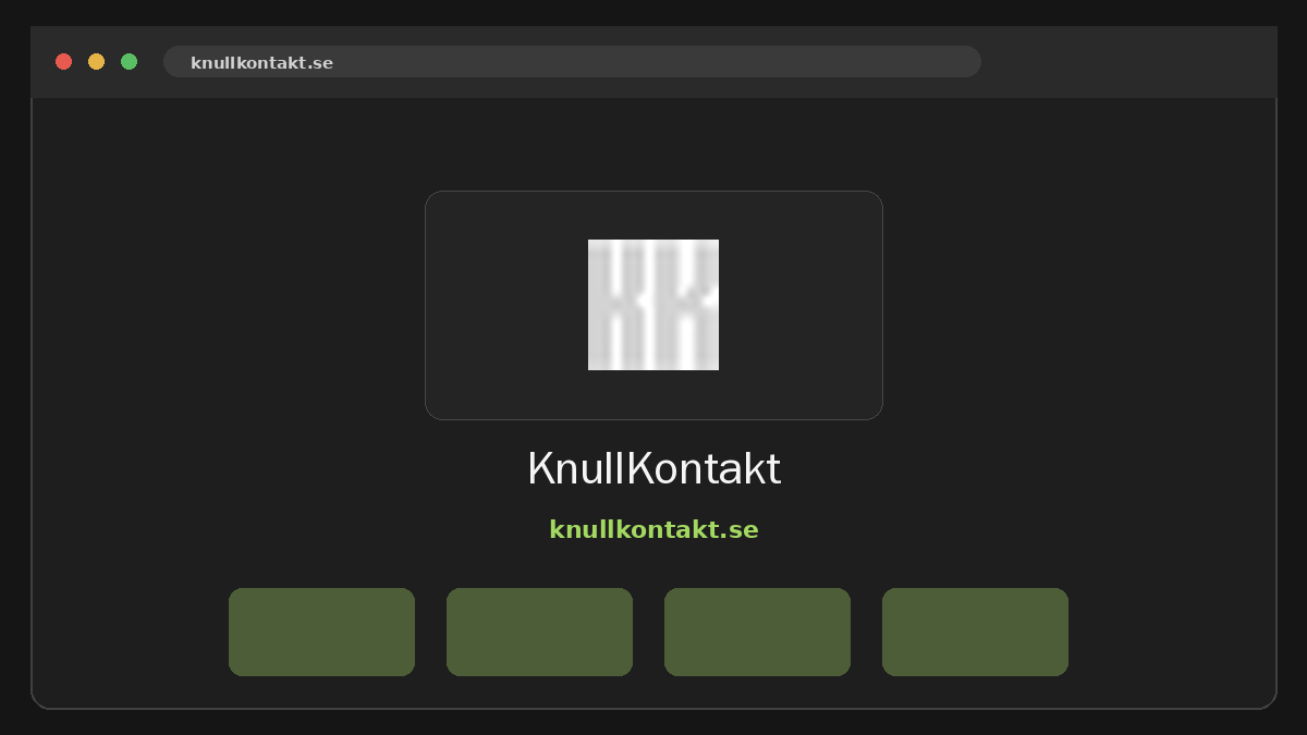 KnullKontakt · Förhandsvisning av