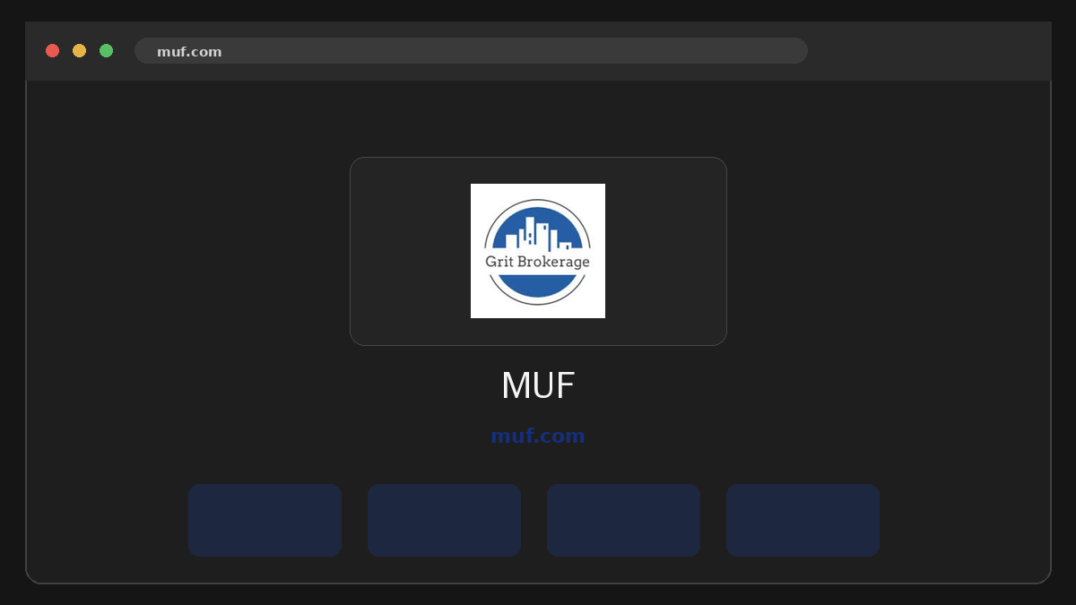 MUF · Förhandsvisning av